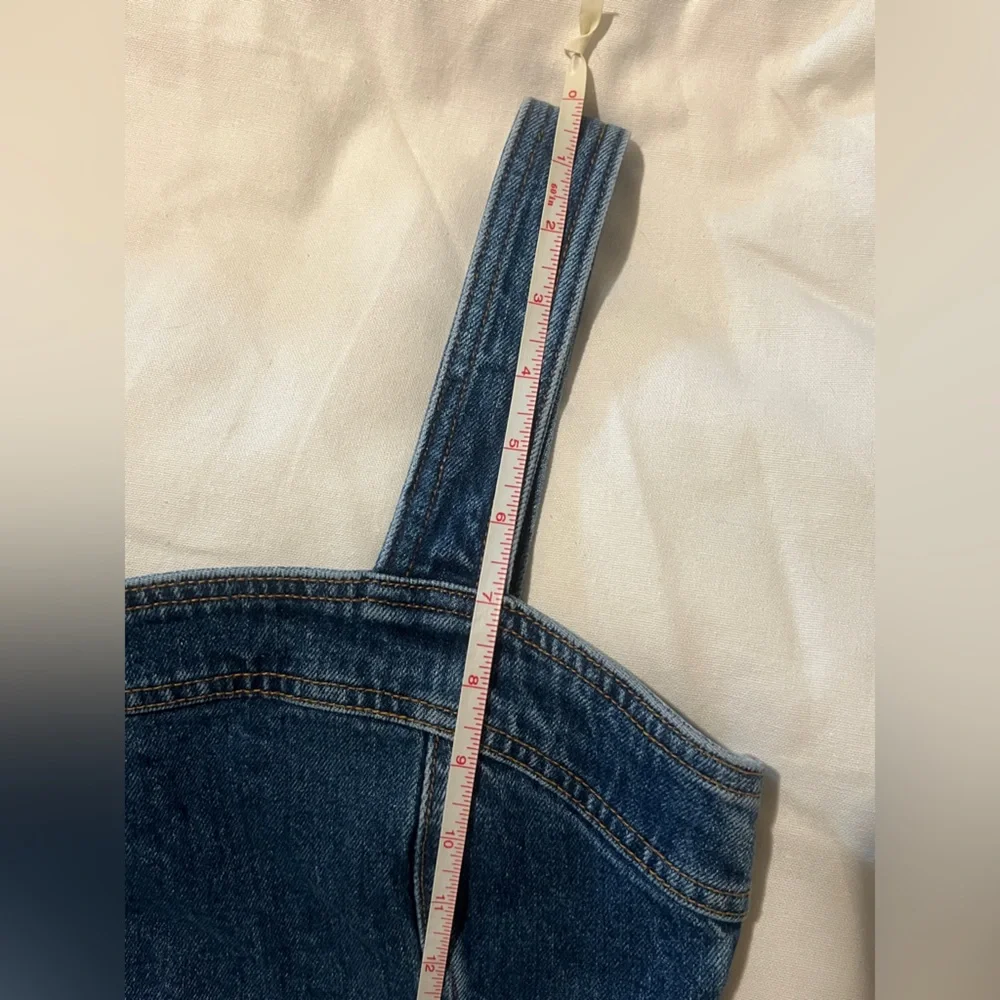 Sézane Hermance Top - blue denim top - Picture 5 of 10